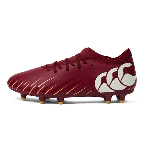 Canterbury Adults Speed Falcon Team FG Rugby Boots Red - Outstep