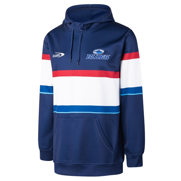 Blues Mens Hoodie 26/27 Multi - Side