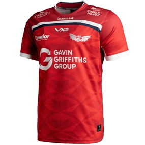 Scarlets Home Replica Rugby Shirt 25/26 - Front