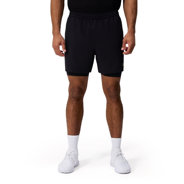 Canterbury Mens Tempo 2-In-1 Shorts - Black