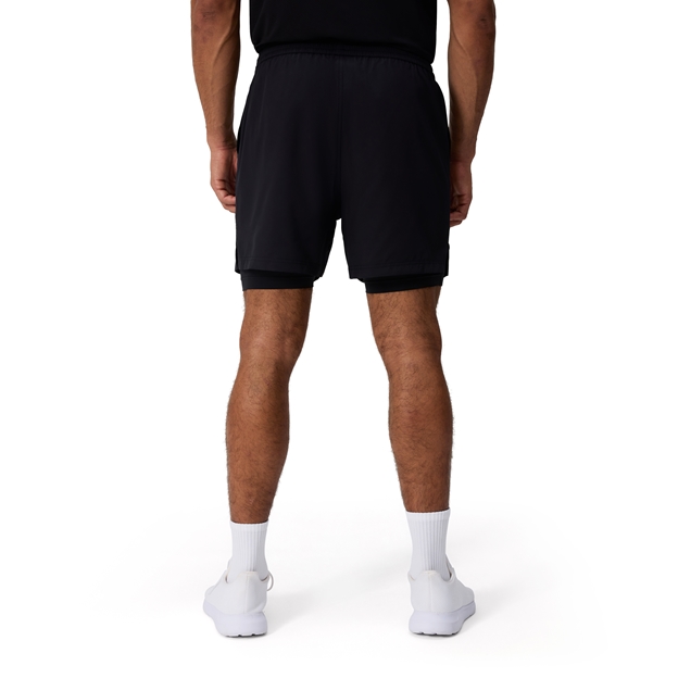 Canterbury Mens Tempo 2-In-1 Shorts - Black