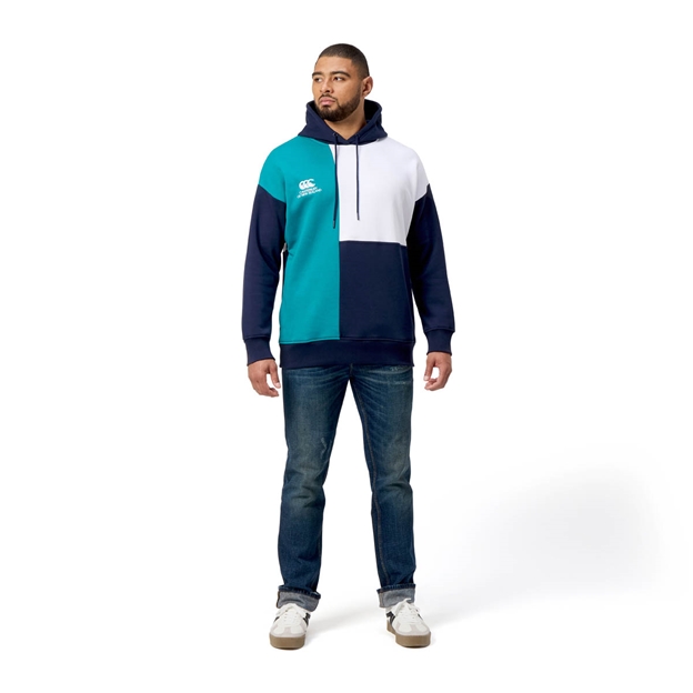 Canterbury Mens Harlequin Hoodie Multi Colour - Model