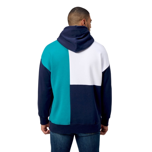 Canterbury Mens Harlequin Hoodie Multi Colour - Model Back