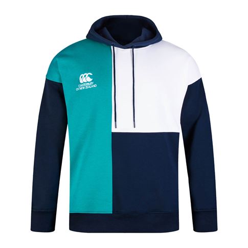 Canterbury Mens Harlequin Hoodie Multi Colour - Front Canterbury Mens Harlequin Hoodie Multi Colour - Front