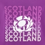 Scotland Mens Leisure Sweatshirt 25/26 Purple/White - Scotland Graphic 