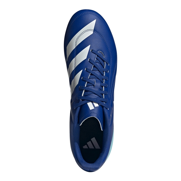 Adidas Adults RS-15 Soft Ground Rugby Boots Team Royal Blue - Top View