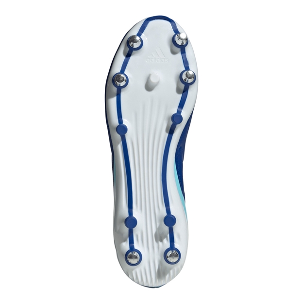 Adidas Adults RS-15 Soft Ground Rugby Boots Team Royal Blue - Soleplate View