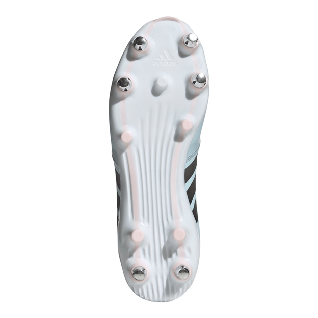 Adidas Womens RS15 Avaglide Rise Soft Ground Rugby Boots Ice Blue - Soleplate View