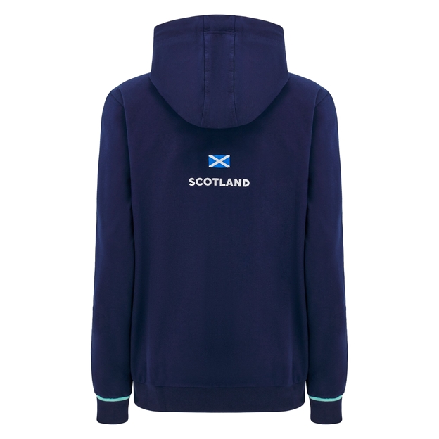 Scotland Womens Travel Hoody - 2025 - Back