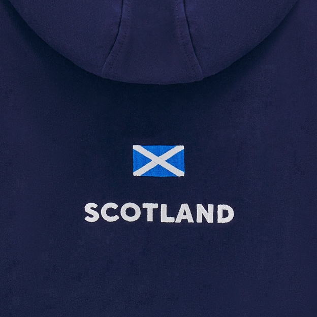 Scotland Womens Travel Hoody - 2025 - Back Close Up