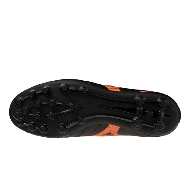 Mizuno Adults Monarcida Neo III Select All Ground Ground Rugby Boots Black - Soleplate View