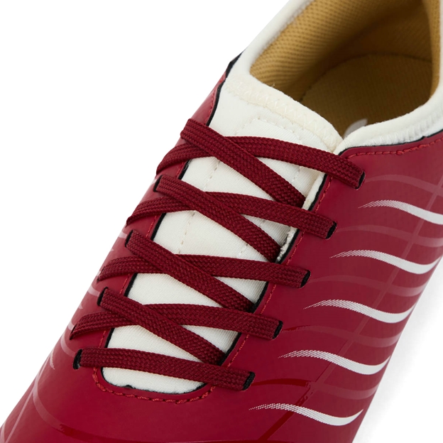 Canterbury Kids Phoenix 2.0 SG Rugby Boots Red - Lacing
