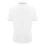 Italy Mens Cotton Players Travel Polo T-Shirt 25/26 White - Back 