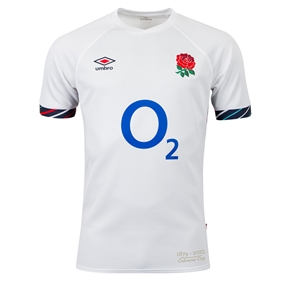 England Mens Calcutta Cup Home Rugby Shirt 24/25 - Front