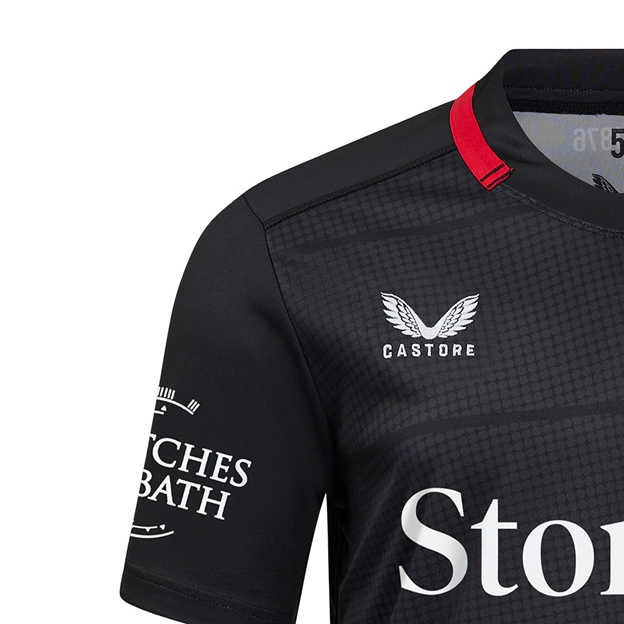 Saracens Kids Home Rugby Shirt 24/25 - Castore