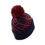 Edinburgh Adults Pom Pom Beanie Navy 2023 - Back 