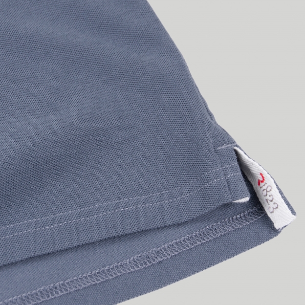Scotland 1871 Heritage Pure Cotton Polo - Petrol Blue