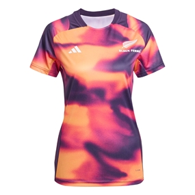 Black Ferns Womens Performance T-Shirt Multi 25/26 - Front