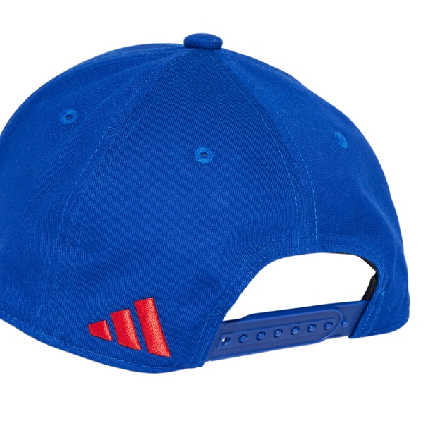 France Baseball Cap 25/26 Royal Blue - Adidas embroidery