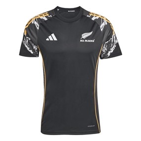 All Blacks Marvel Mens Performance Tee 25/26 - Front