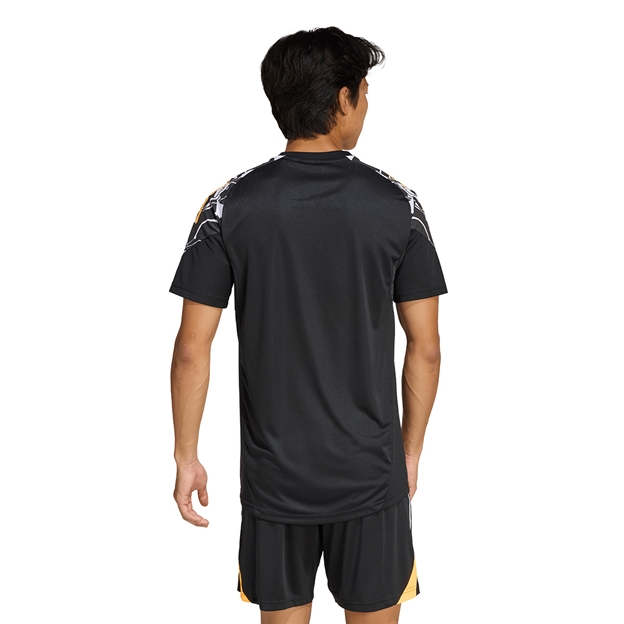 All Blacks Marvel Mens Performance Tee 25/26 - Model Back View