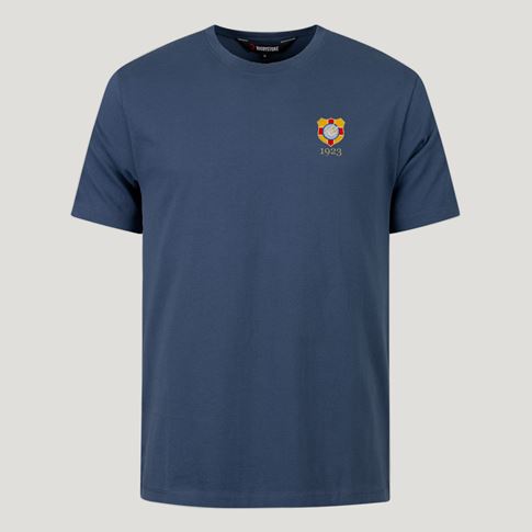 Tonga 1923 Pure Cotton T-Shirt – Petrol Blue