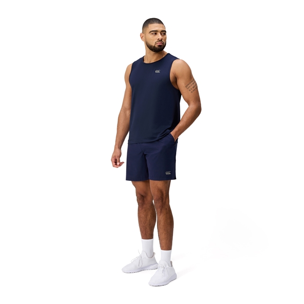 Canterbury Mens Tempo Singlet Navy - Model
