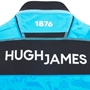 Cardiff Mens Home Rugby Shirt 25/26 Blue - Sponsor Close-up 