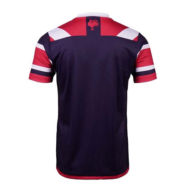 Sydney Roosters Kids Supporter Shirt 25 Navy - Back