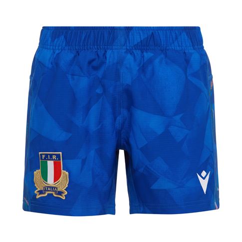 Italy Kids Home Rugby Shorts 26/27 – Blue