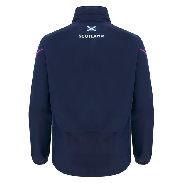 Scotland Mens Waterproof Jacket 25/26 Navy - Back