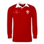 Womens World Cup Wales Adults Classic Rugby Shirt - Red 