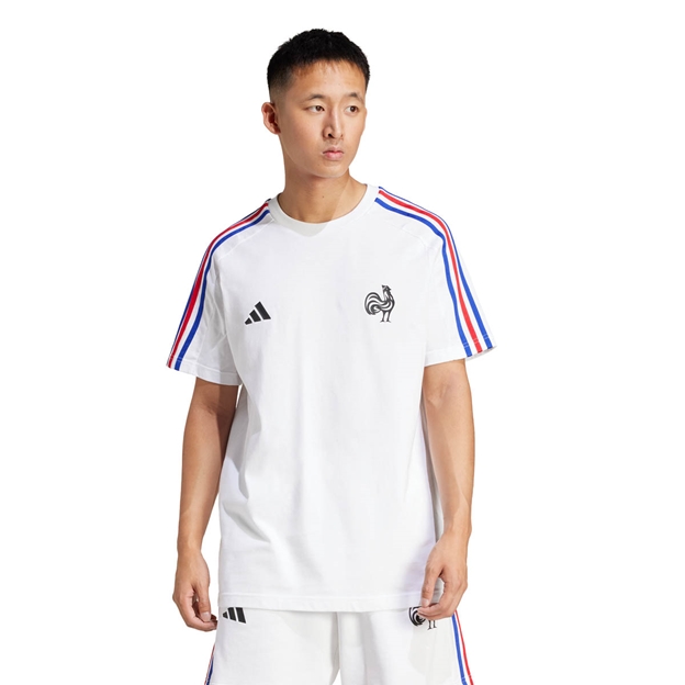 France Fan Wear Tee White - Model Front