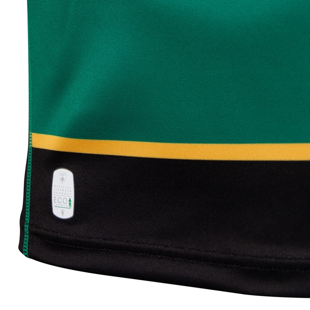 Northampton Saints Mens Home Rugby Shirt - Short Sleeve - 2025 - Hem