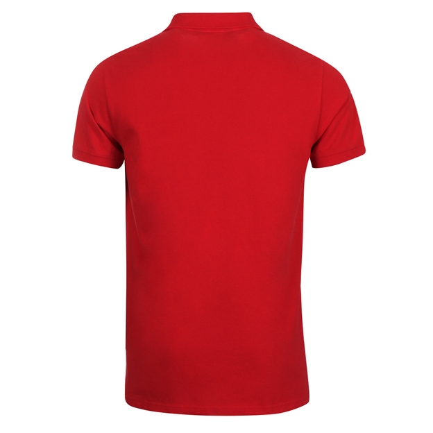 R1823 Lions1888 Polo Shirt Red - Back