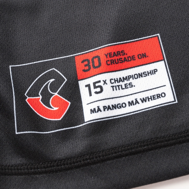 Crusaders Mens Training T-Shirt 2026 Black/Red - Titles