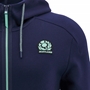 Scotland Mens Athleisure Travel Full Zip Hoody-Navy-24/25 