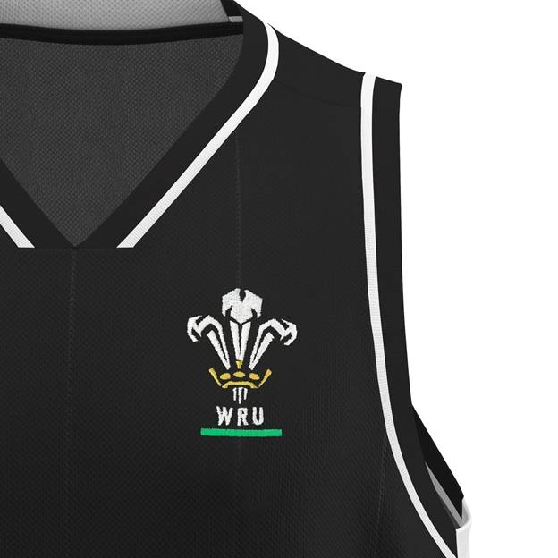 Wales Mens Training Basketball Vest 26/27 - Green