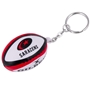 Gilbert Saracens Rugby Ball Keyring - Front 