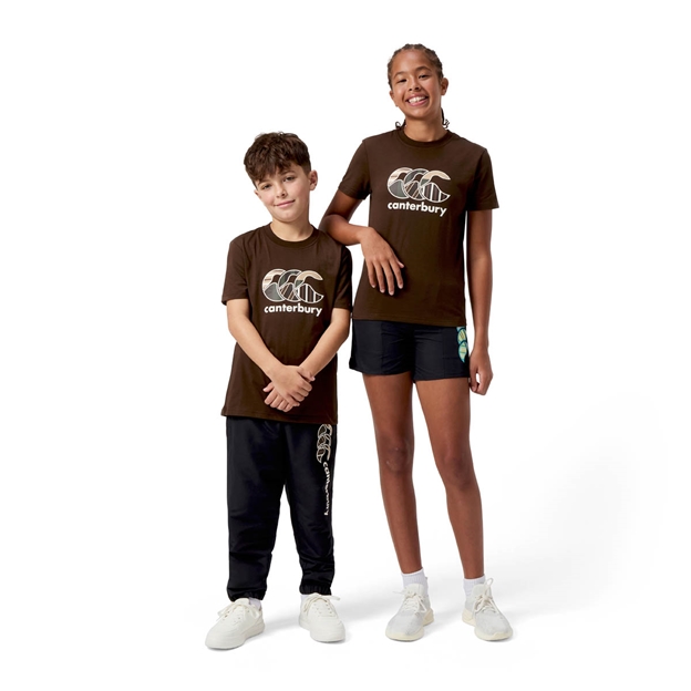 Canterbury Kids Uglies T-Shirt - Demitasse