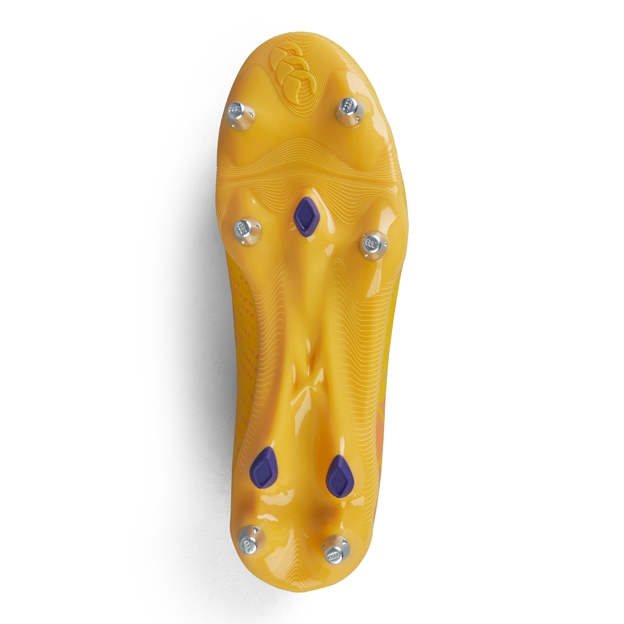 Canterbury Adults Speed Infinite Pro Soft Ground Rugby Boots - Yellow