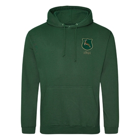 South Africa Mens Classic Hoodie Bottle Green - Front