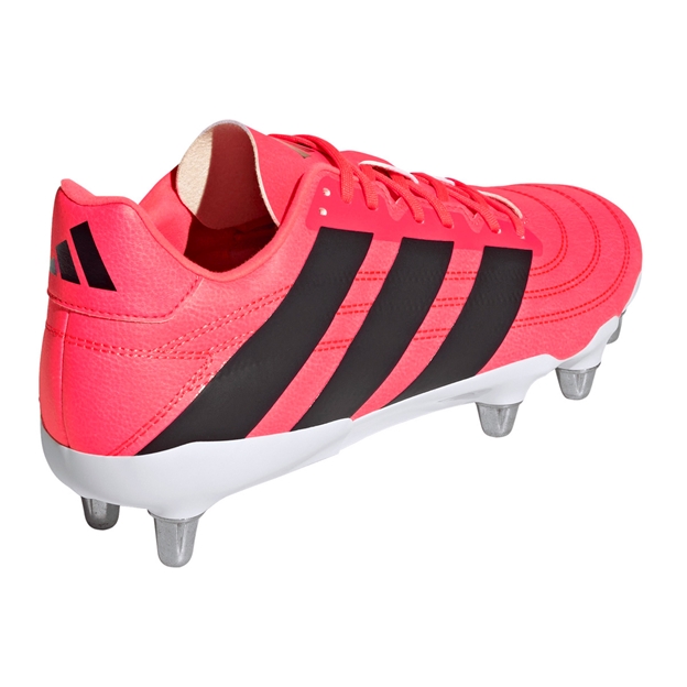 Adidas Adults Kakari Soft Ground Rugby Boots Solar Turbo - Back View