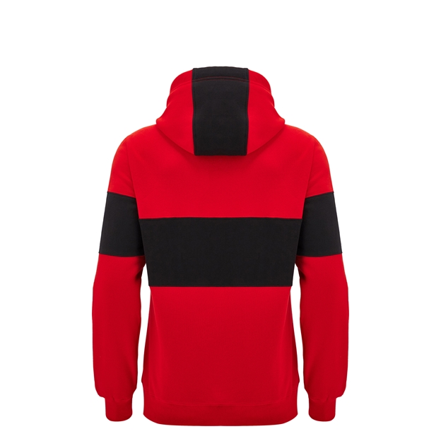 Wales Kids Travel Leisure Hoodie - Red 2025 - Back