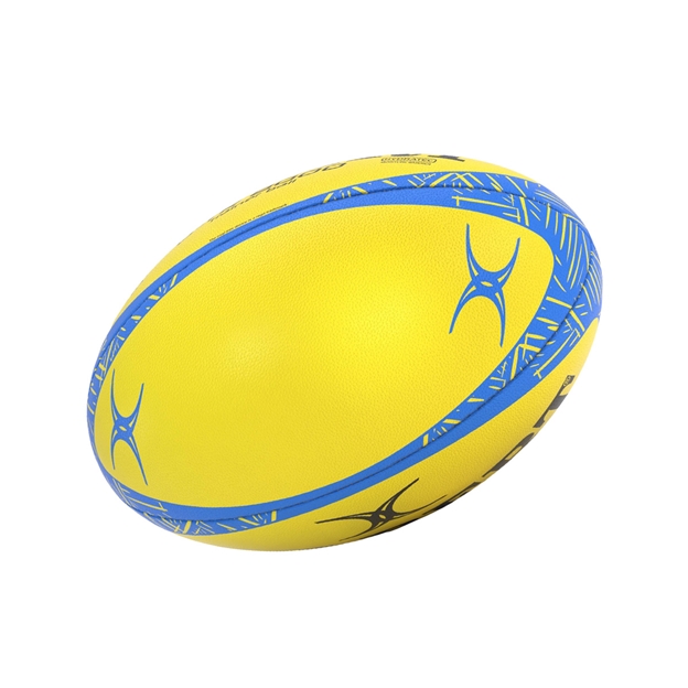 Gilbert G-TR8000 Training Rugby Ball Fluro - Back View