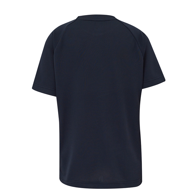 England Kids Performance Short Sleeve Tee 25/26 Inkwell/Storm Blue - Back