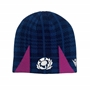 Scotland Adults Beanie 25/26 Navy - Embroidered Scottish Rugby Union Thistle 