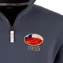 R1823 Chile Quarter Zip Top - Petrol Blue 