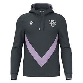 Barbarians Adults Travel Hoodie 25/26 Grey/Lilac - Front