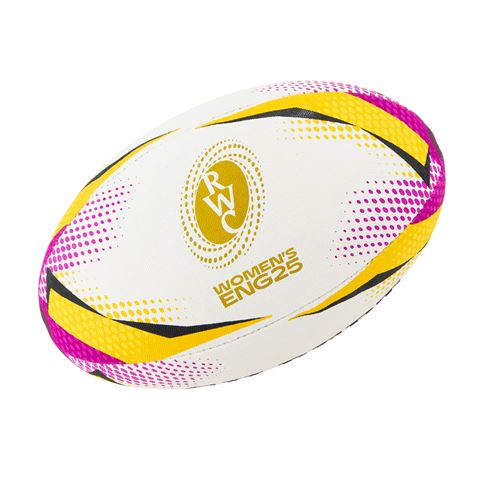 Gilbert Womens Rugby World Cup 2025 Replica Ball - Front Gilbert Womens Rugby World Cup 2025 Replica Ball - Front